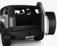 Hummer EV SUV з детальним інтер'єром 2023 3D модель