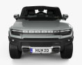 Hummer EV SUV з детальним інтер'єром 2023 3D модель front view