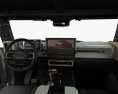 Hummer EV SUV з детальним інтер'єром 2023 3D модель dashboard