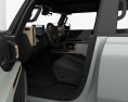 Hummer EV SUV з детальним інтер'єром 2023 3D модель seats