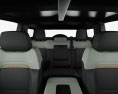 Hummer EV SUV with HQ interior 2023 3d model