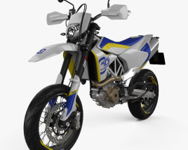 Husqvarna 701 Supermoto 2017 3D model
