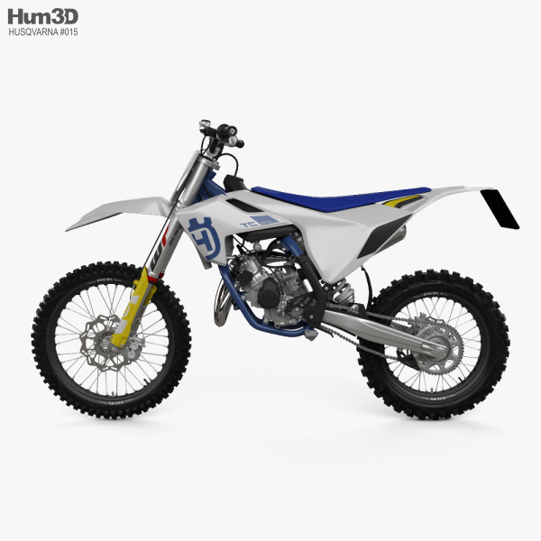 Husqvarna TC 85 2020 3D model - Vehicles on Hum3D