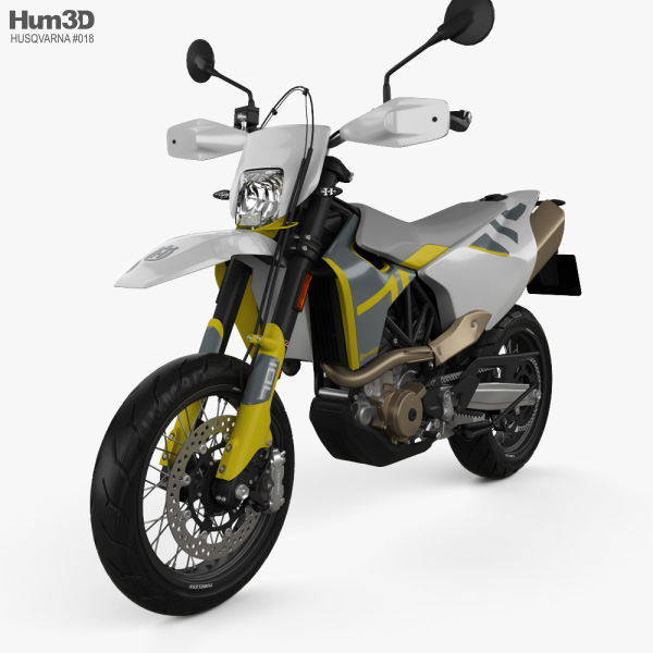 Husqvarna 701 Supermoto 2020 3D model