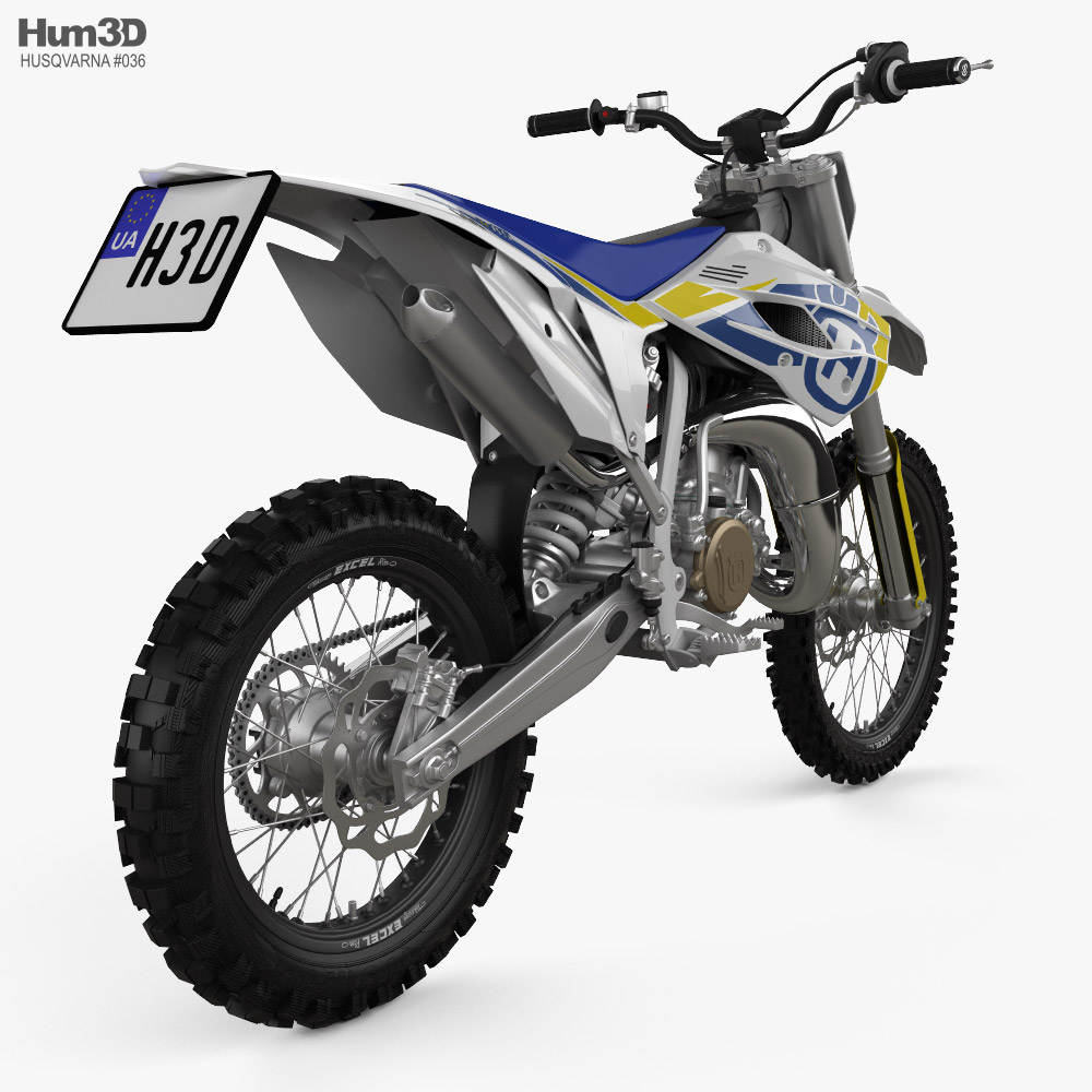 Husqvarna TC 85 2014 3D model - Vehicles on Hum3D