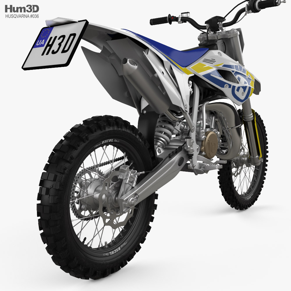 Husqvarna TC 85 2014 3D model - Vehicles on Hum3D