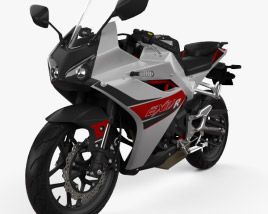 Hyosung GD250R 2015 3D model