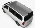 Hyundai Starex (iMax) 2011 3D-Modell Draufsicht