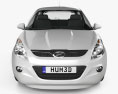Hyundai i20 3도어 2010 3D 모델  front view