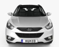 Hyundai ix35 Tucson 2013 Modello 3D vista frontale
