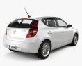 Hyundai i30 2014 Modelo 3d vista traseira