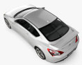 Hyundai Genesis Coupe 2012 3D-Modell Draufsicht