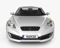 Hyundai Genesis Coupe 2012 3D-Modell Vorderansicht