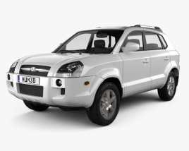 Hyundai Tucson 2009 3D模型
