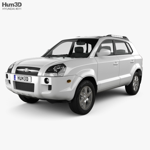 Hyundai Tucson 2009 3D model