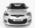 Hyundai Veloster 2015 3d model front view