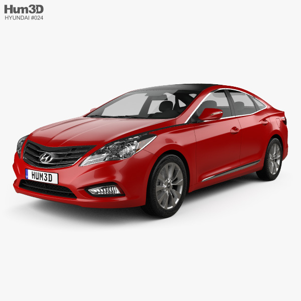 Hyundai Grandeur (HG) 2014 3D model