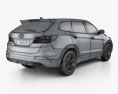 Hyundai Santa Fe 2012 Modelo 3D
