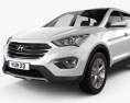 Hyundai Santa Fe 2012 3d model