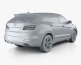 Hyundai Santa Fe 2012 Modelo 3D
