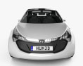 Hyundai Blue-Will 2010 3d model front view