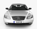 Hyundai Grandeur (Azera) 2011 3d model front view