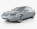 Hyundai Grandeur (Azera) 2011 3d model clay render