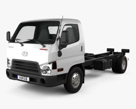 Hyundai HD65 Chassis Truck 2014 3D model