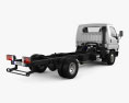 Hyundai HD65 Chassis Truck 2014 3d model back view