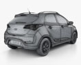 Hyundai HB20X 2015 3d model
