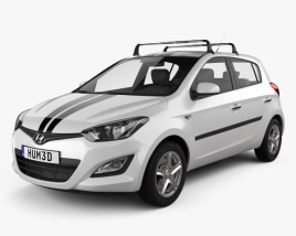 Hyundai i20 5-door 2015 3D model