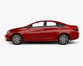 Hyundai Sonata (i45) 2015 3d model side view