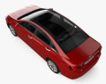 Hyundai Sonata (i45) 2015 3d model top view