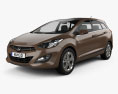Hyundai i30 5门 wagon (EU) 2013 3D模型