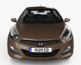 Hyundai i30 5门 wagon (EU) 2013 3D模型 正面图