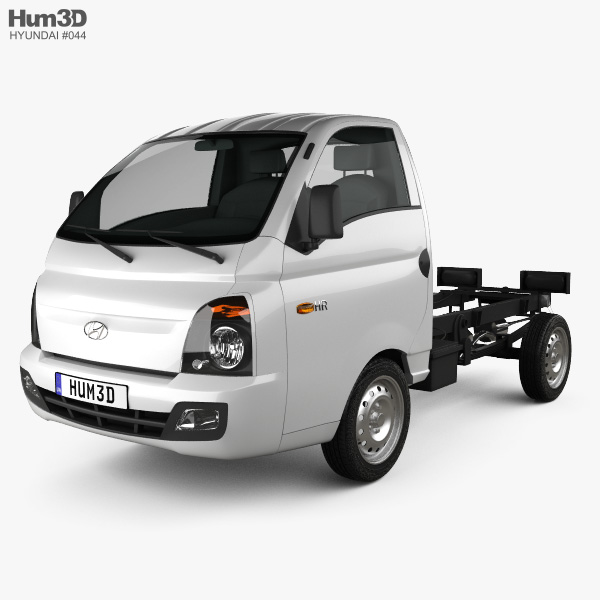 Hyundai HR (Porter) Fahrgestell LKW 2013 3D-Modell