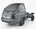 Hyundai HR (Porter) Chassis Truck 2014 3d model wire render