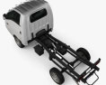 Hyundai HR (Porter) Chassis Truck 2014 3d model top view