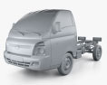 Hyundai HR (Porter) Chassis Truck 2014 3d model clay render