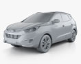 Hyundai Tucson (ix35) US 2013 3D 모델  clay render