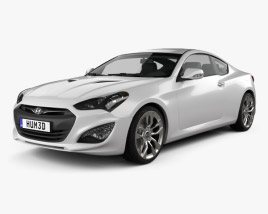 Hyundai Genesis coupe 2014 3D model