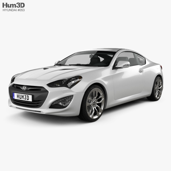 Hyundai Genesis coupe 2014 3D model