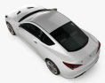 Hyundai Genesis cupé 2014 Modelo 3D vista superior