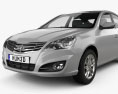 Hyundai Elantra Yue Dong 2014 Modelo 3d