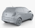 Hyundai i20 3-door 2015 3d model