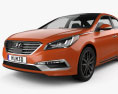 Hyundai Sonata (US) 2018 3Dモデル