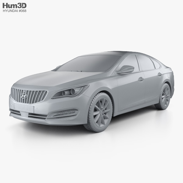 Hyundai AG (Aslan) 2017 3D model - Vehicles on Hum3D