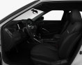 Hyundai Veloster with HQ interior 2017 3d model seats