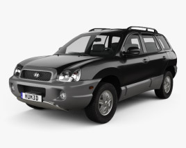Hyundai Santa Fe (SM) 2005 3D model