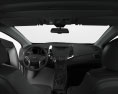 Hyundai Avante (MD) sedan with HQ interior 2017 3d model dashboard